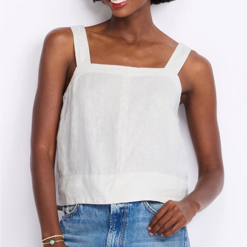 Madewell Cream Sleeveless Tank Top